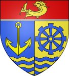 Blason ville fr Bourg-lès-Valence (Drôme)